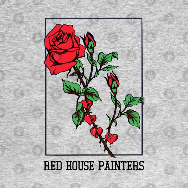 Red House Painters  ^ ^ Original Fan Art Design by unknown_pleasures